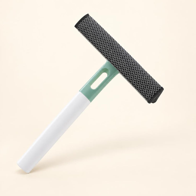 3-in-1 Glass Cleaner With Spray And Double-sided Wiper